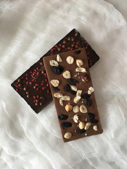 Gourmet dark & Milk ChocoBars x 2